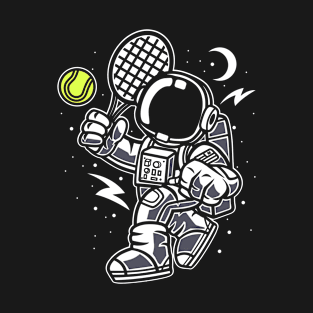 Astronaut Tennis T-Shirt