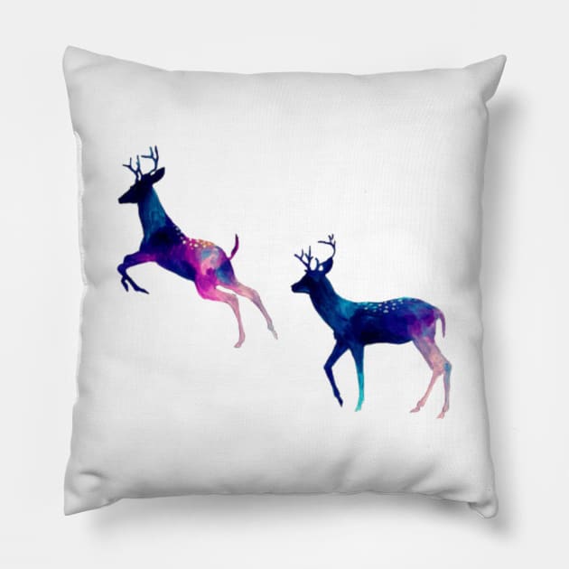 Deers Pillow by LEMEX