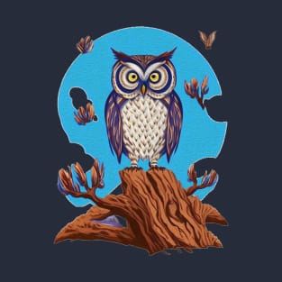 Owl on a Stump T-Shirt