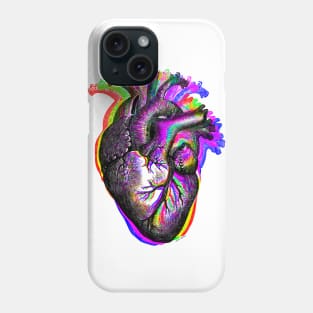 Rainbow Heart Phone Case