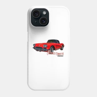 1959 Chevrolet Corvette Convertible Phone Case