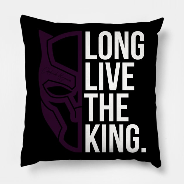 Long Live The King Pillow by guicsilva@gmail.com