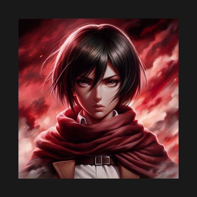 Mikasa Ackerman by AnimeArtisan