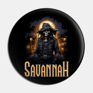 Savannah Streets Pin