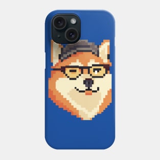 Shiba Inu Pixel Art Dog Lover Retro Phone Case