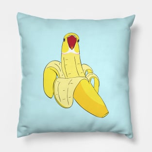 banana indian ringneck Pillow