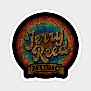 Jerry Reed //Design On tshirt for to all supporters Magnet