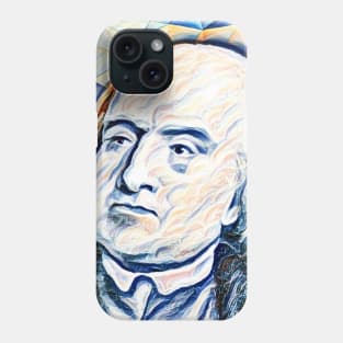 Jeremy Bentham Portrait | Jeremy Bentham Artwork 12 Phone Case