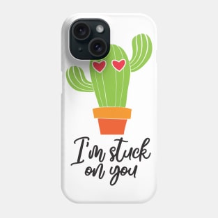 i am stuck on you Phone Case