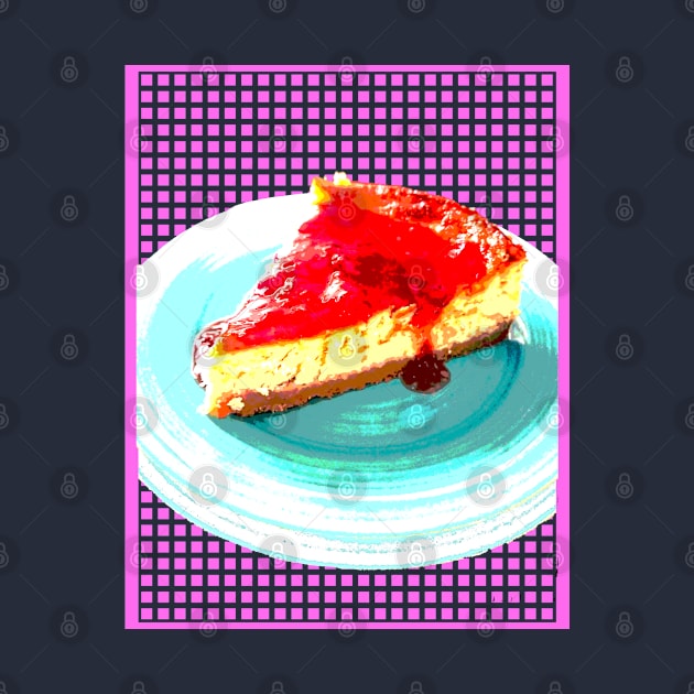 A Cheececake I Made, Posterized by Zeroeroroo