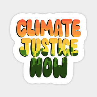 Climate Justice Now Magnet