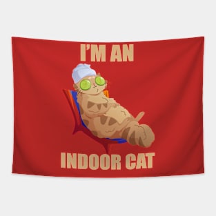 I’m An Indoor Cat - Relax Cat Tapestry