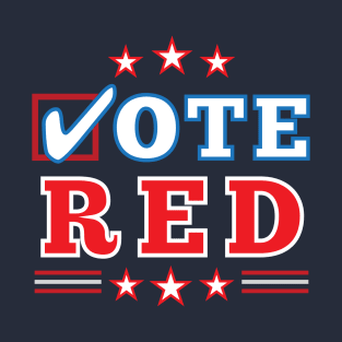 Vote Red Republican Midterm Election T-Shirt