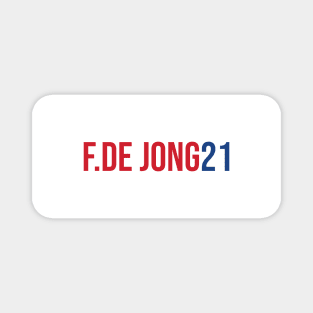 F.De Jong 21 - 22/23 Season Magnet