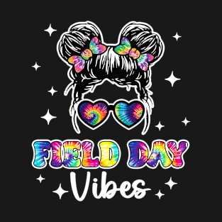 School Field Day Fun Tie Dye Field Day 2024 Gift For Boy Girl Kids T-Shirt