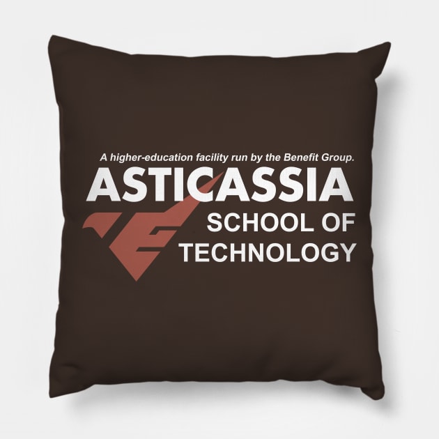 Asticassia Pillow by titansshirt