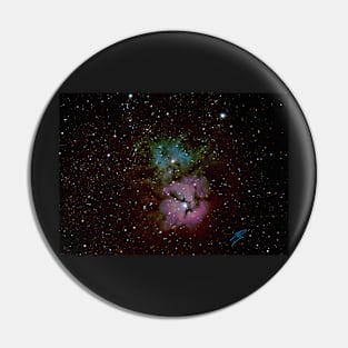 The Trifid Nebula Pin