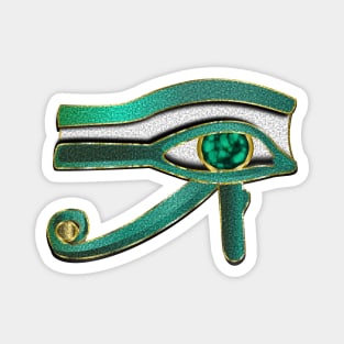Right Eye Horus - White Magnet