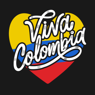 Viva Colombia - Corazón T-Shirt