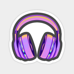 Pinkish headphones Magnet