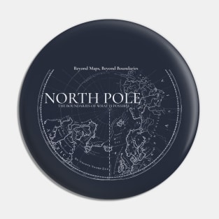North Pole - Beyond Maps, Beyond Boundaries Pin