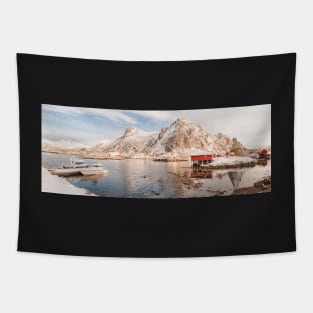 The Perfect "Little" Fishing Village Tapestry