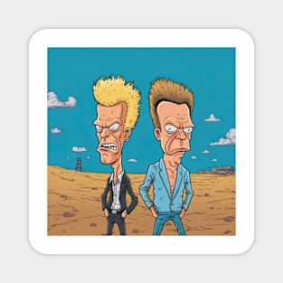 beavis and butthead - Design 4 Magnet