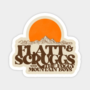 Flatt and Scruggs Rising Sun Magnet