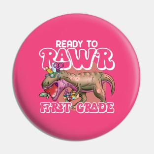 Ready to rawr first grade Pin