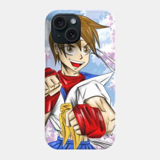 sakura in street fighter Phone Case