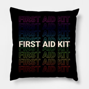 First Aid Kit Kinetic Style Pillow