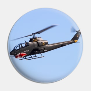 AH-1S Huey Cobra 1st of the 7th Air Cavalry Pin