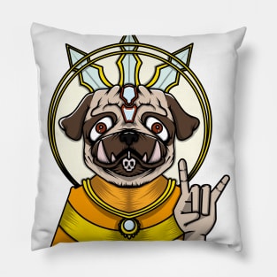 Holy Pug Pillow