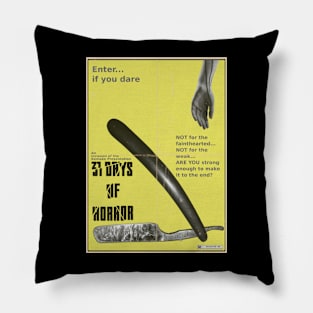 31 Days of Horror - Razor Pillow