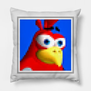 Drumstick Portrait Sprite Pillow