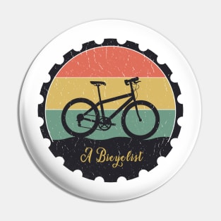 Bicyclist Pin