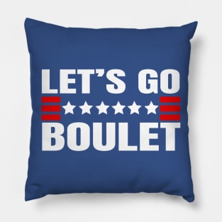 Let's Go Boulet Pillow