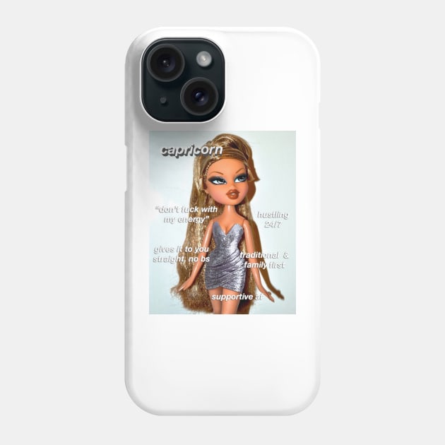 capricorn bratz Phone Case by ematzzz