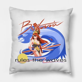 Britannia Rules the Waves Pillow