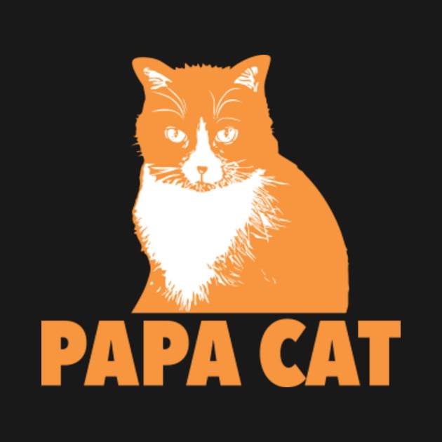 Papa Cat Lovers by lada untung