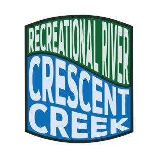 Crescent Creek Recreational River wave T-Shirt