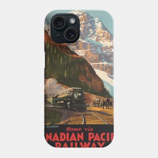 Canadian Pacific Railway - Vintage Travel Phone Case