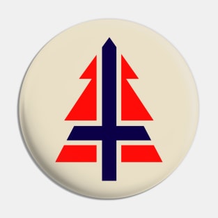 Norwegian Wood Pin