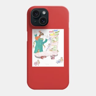 MadCatWoman Does Old Mother Hubbard Phone Case