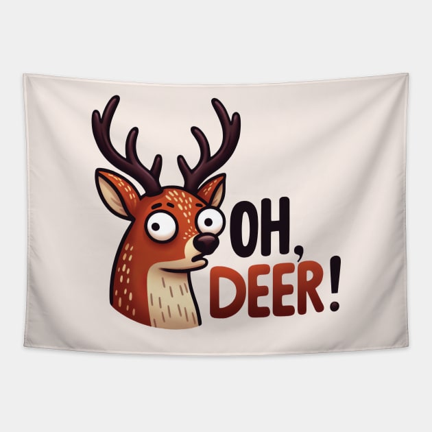 Oh, Deer! Tapestry by TeaTimeTales