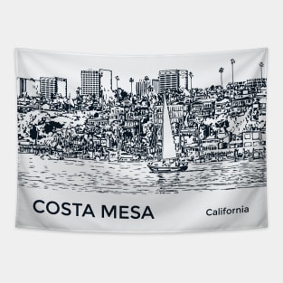 Costa Mesa California Tapestry