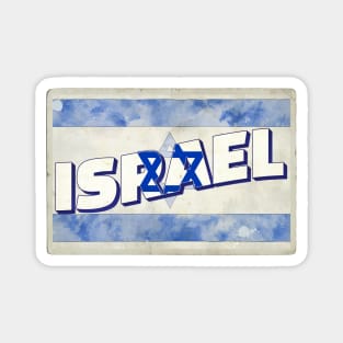 Israel Vintage style retro souvenir Magnet