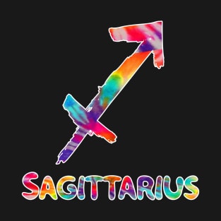 Sagittarius tie dye T-Shirt