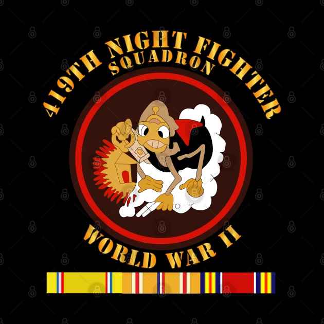 419th Night Fighter Squadron - WWII w SVC by twix123844