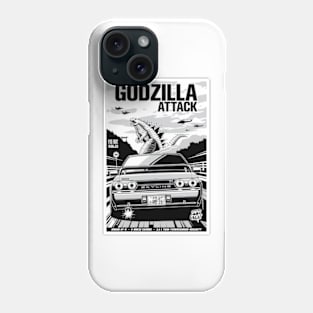 R32 GODZILLA - PAPAYA STREETART Phone Case